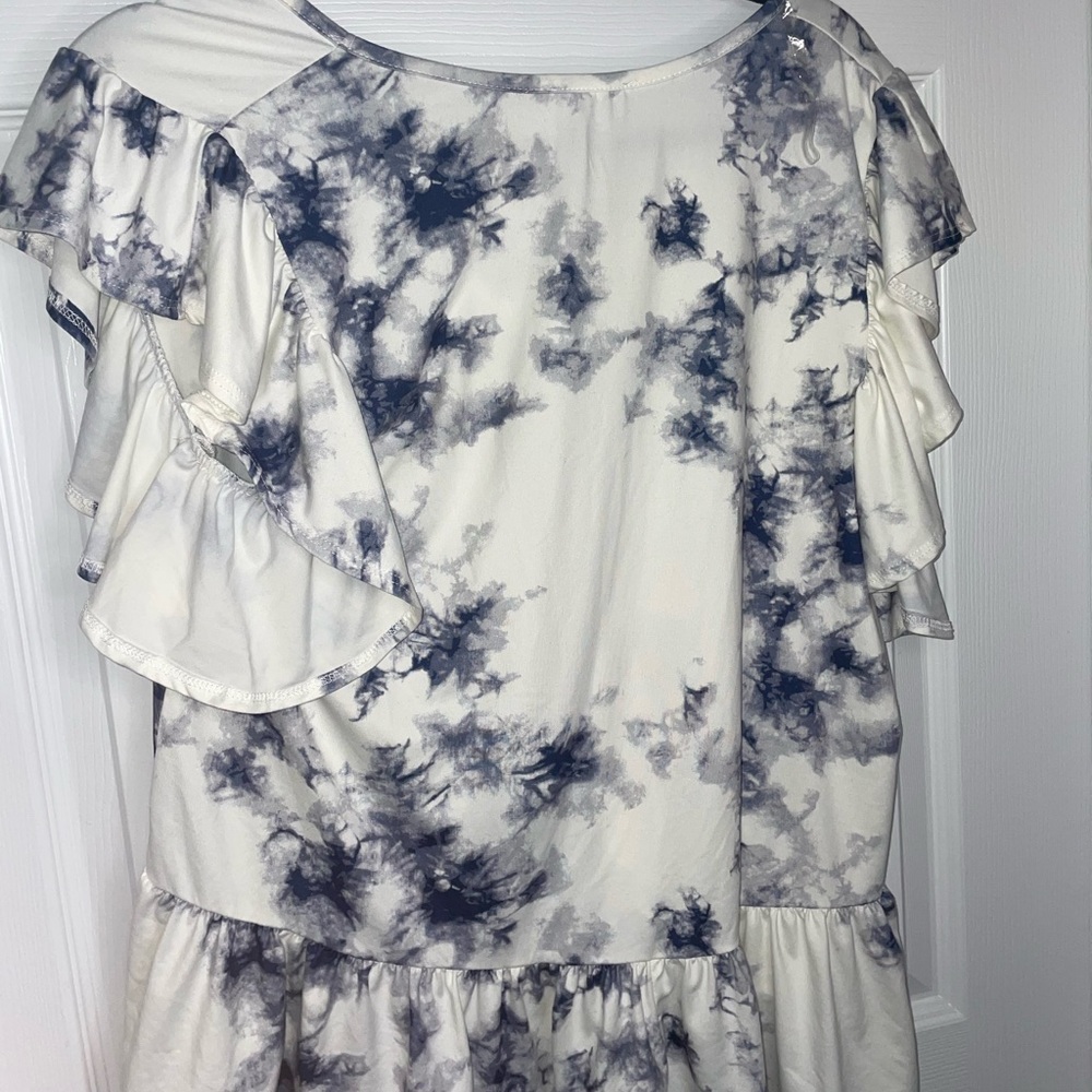 Altar’d State Ruffle Tie-Dye Top - Picture 6 of 8